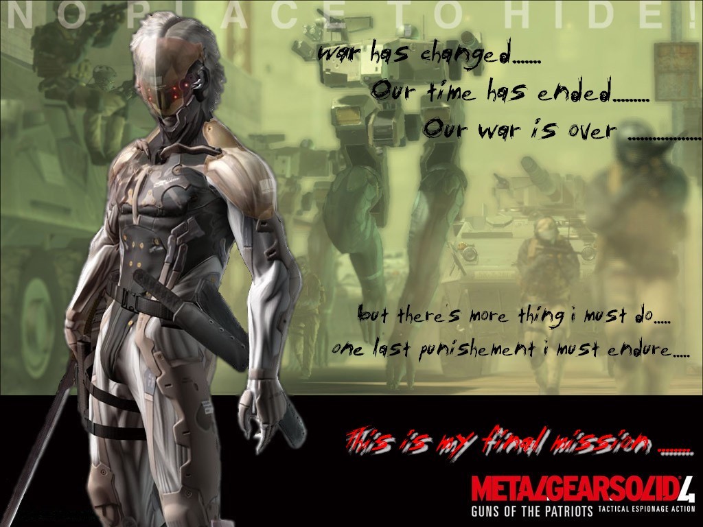 Fond d'écran gratuit de Metal Gear Solid 4 numéro 10454