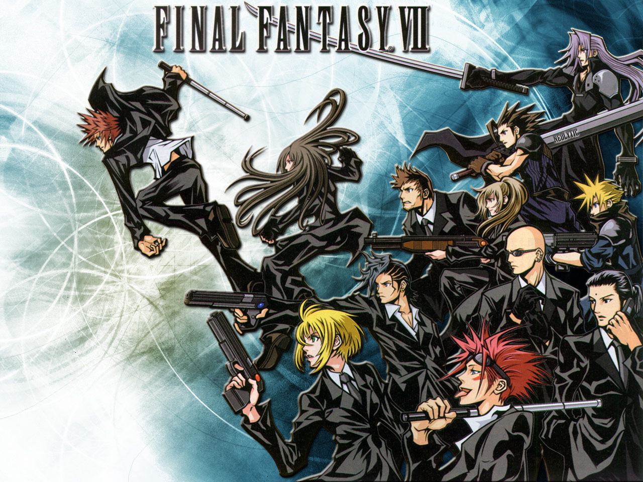 Fond d'écran gratuit de Final Fantasy VII numéro 2077