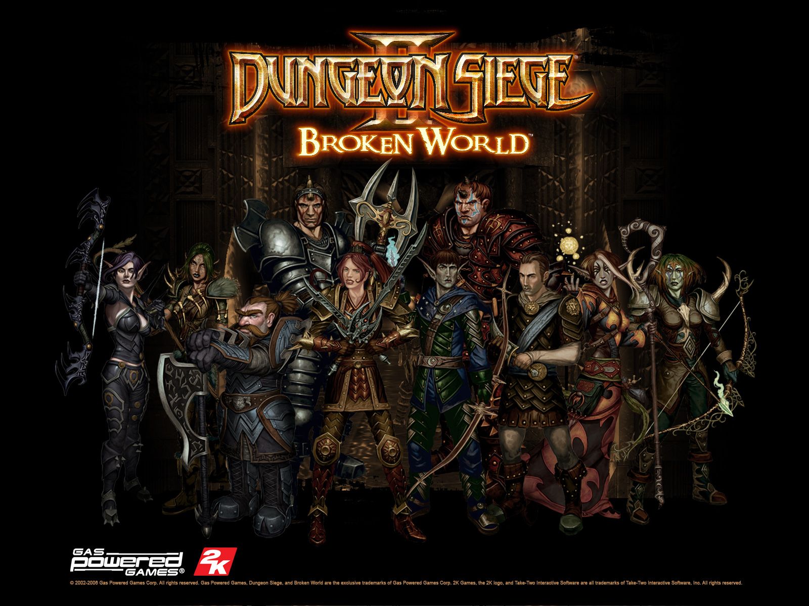 Fond d'écran gratuit de Dungeon Siege 2 Broken World numéro 45899