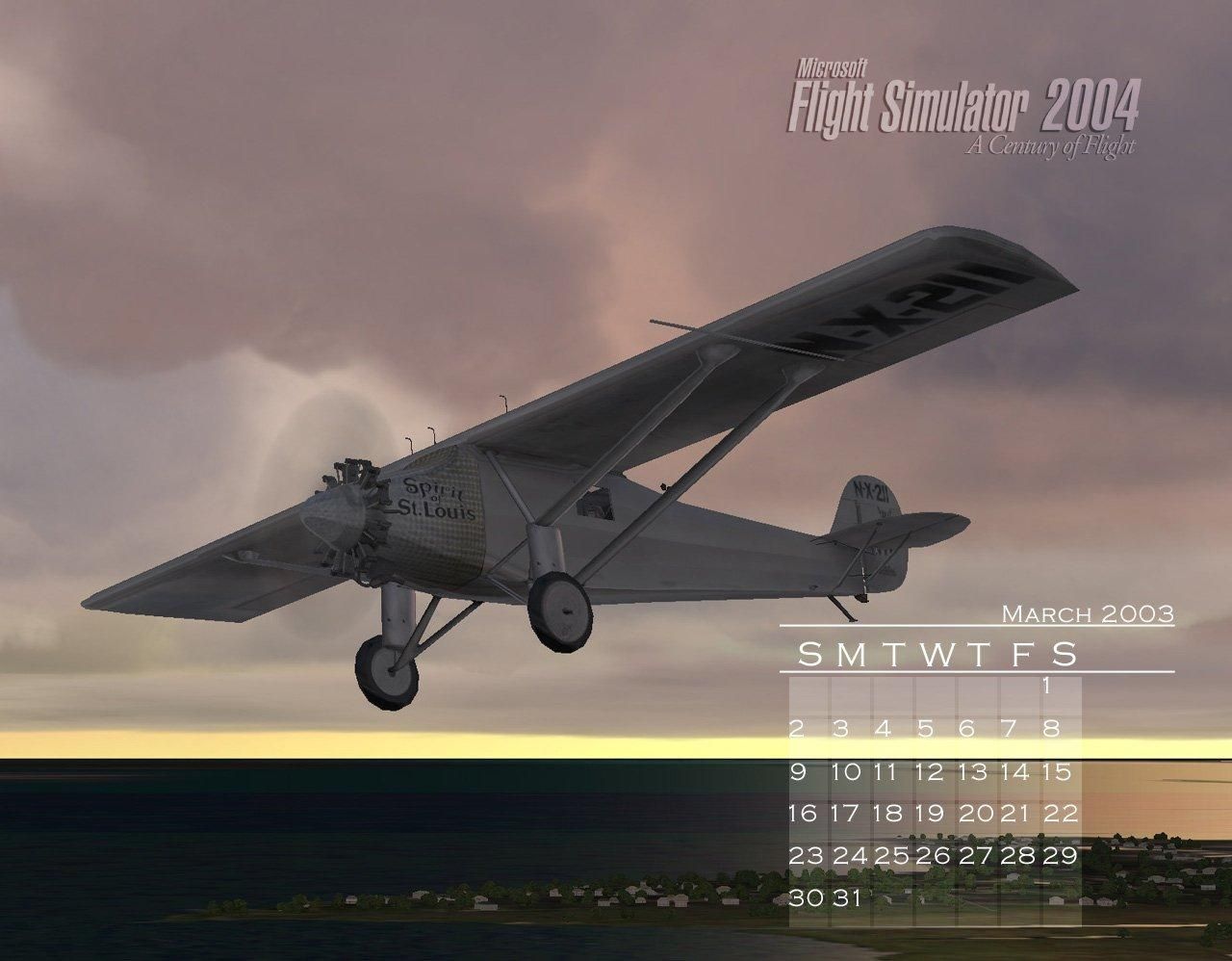 Fond d'écran gratuit de Flight Simulator 2004 numéro 43976