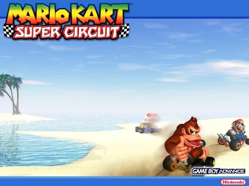 Fond d'écran gratuit de Mario Kart Super Circuit numéro 54684