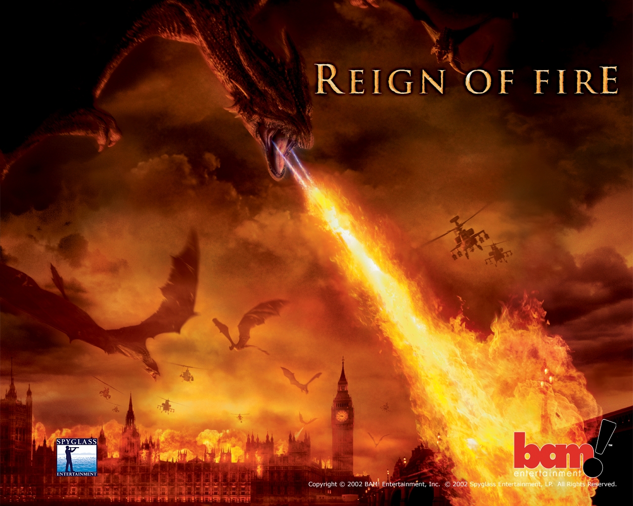 Fond d'écran gratuit de Reign Of Fire numéro 54333