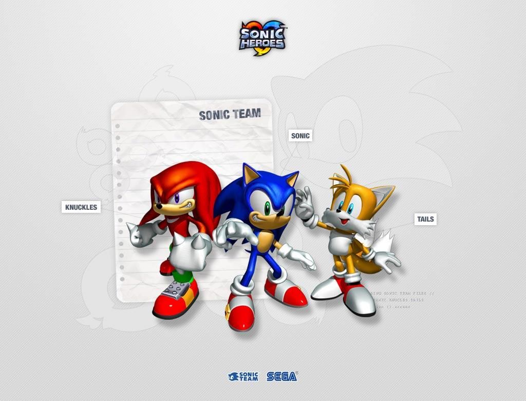 Fond d'écran gratuit de Sonic Heroes numéro 44481