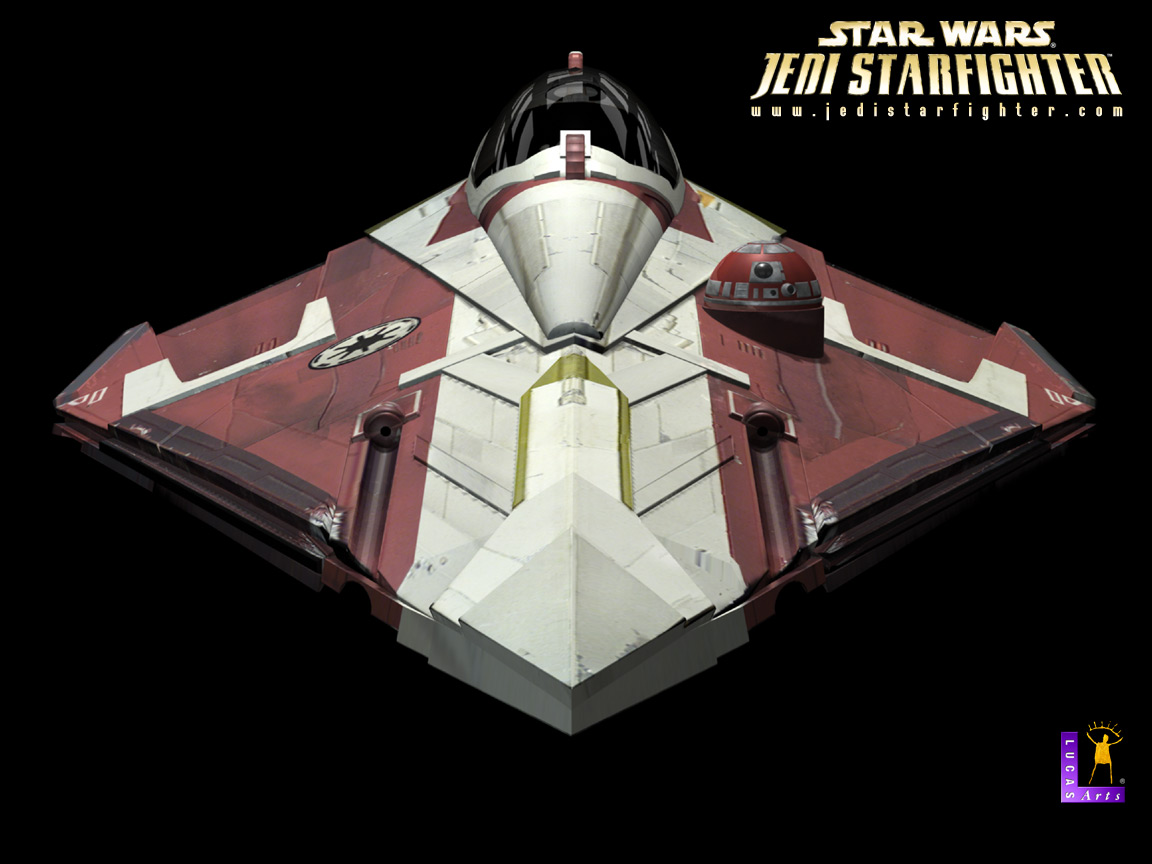 Fond d'écran gratuit de Star Wars Jedi Starfighter numéro 48011